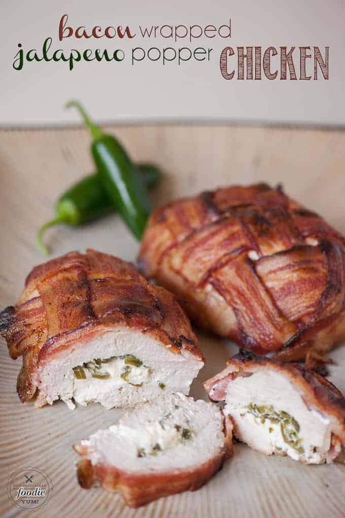 Bacon Wrapped Jalapeno Popper Chicken Self Proclaimed Foodie