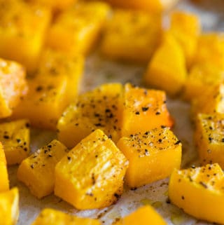 easy healthy baked butternut squash