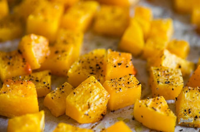 easy healthy baked butternut squash