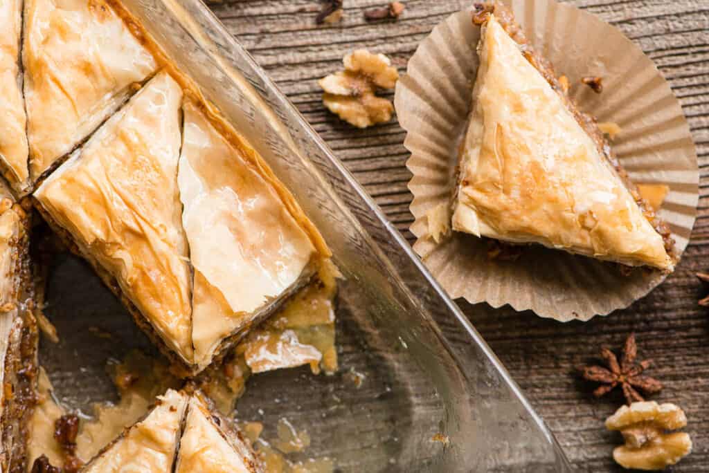 homemade Baklava