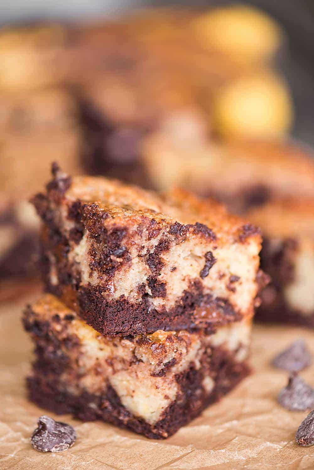 Banana Bread Brownies (Banana Brownies) | Self Proclaimed Foodie