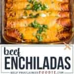 how to make beef enchiladas