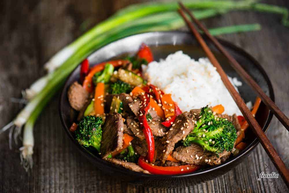 The BEST Beef Stir Fry {RECIPE and VIDEO} - Self Proclaimed Foodie