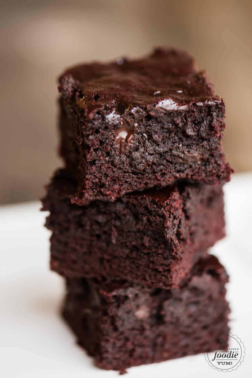 homemade brownie recipe with beets