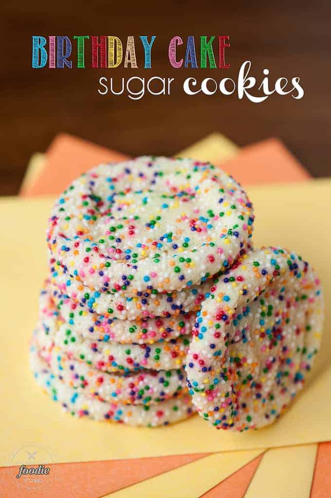 sugar cookies with sprinkles