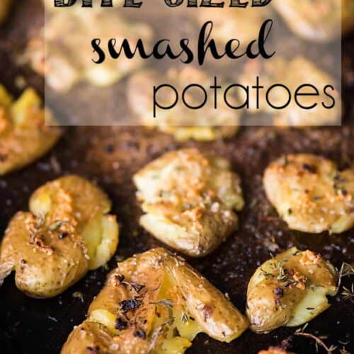 Bite Sized Smashed Potatoes Self Proclaimed Foodie