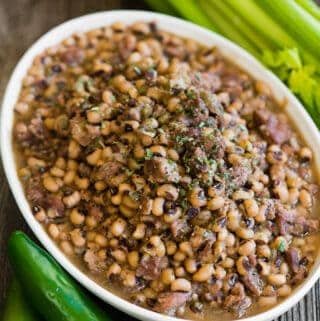 recipe for instant pot Black Eyed Peas