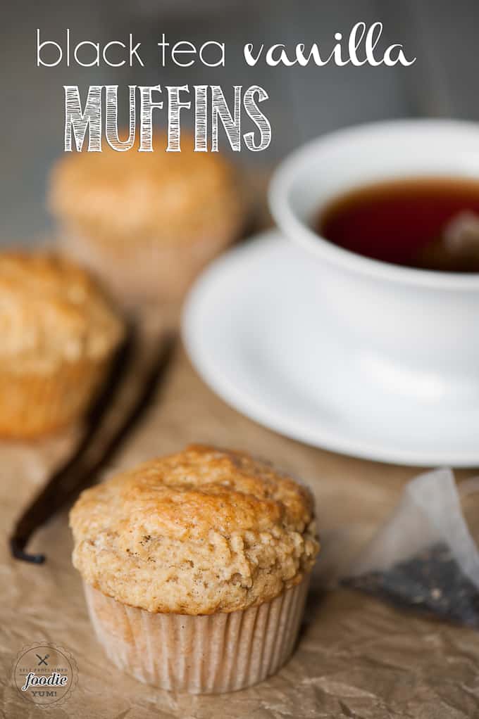 black tea vanilla muffins