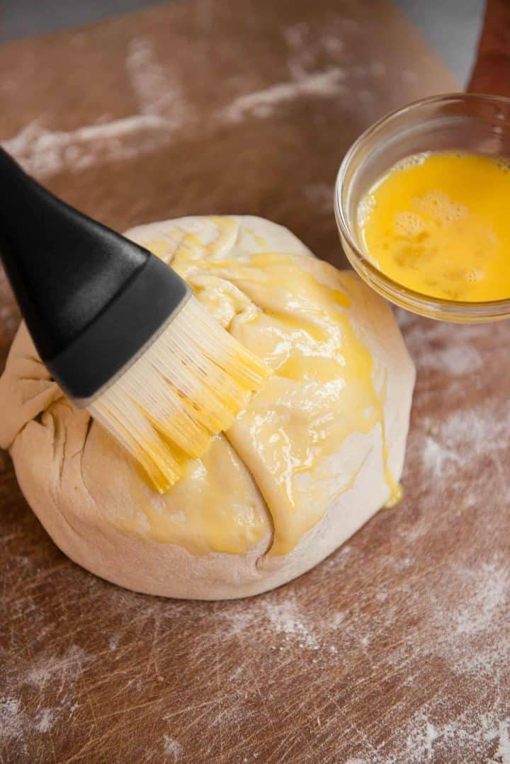 Caramelized Onion Baked Brie en Croûte - Self Proclaimed Foodie