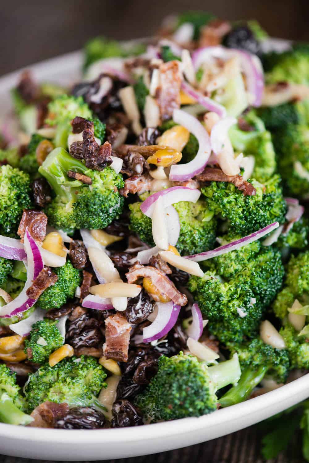 {The Best} Fresh Broccoli Salad Recipe | Self Proclaimed Foodie