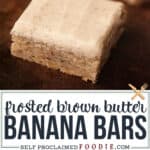 frosted banana bar recipe