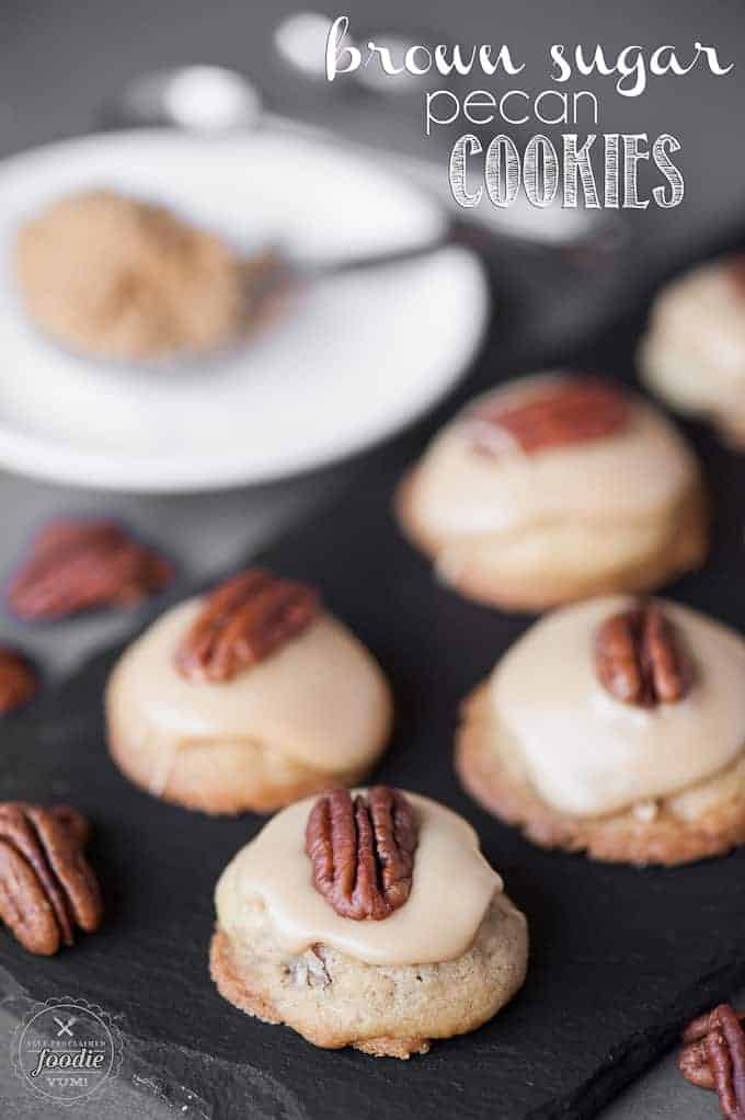 brown sugar pecan cookies