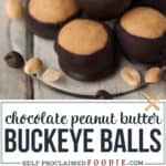 peanut butter buckeye ball recipe