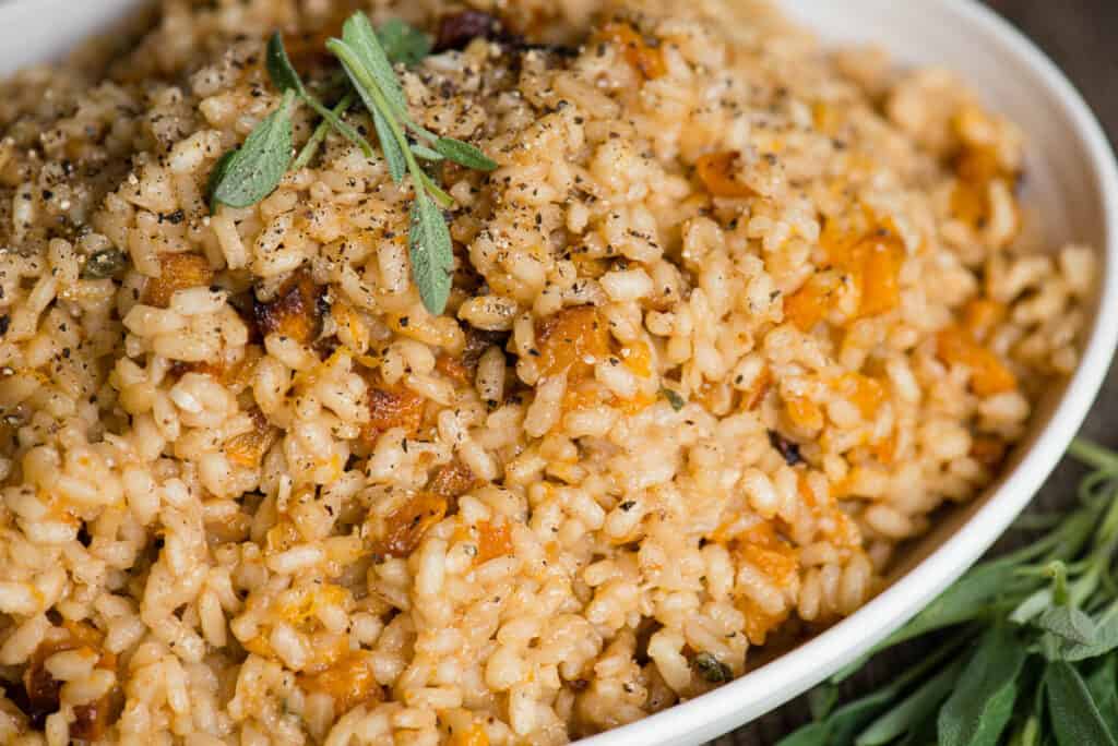 risotto recipe with roasted butternut squash