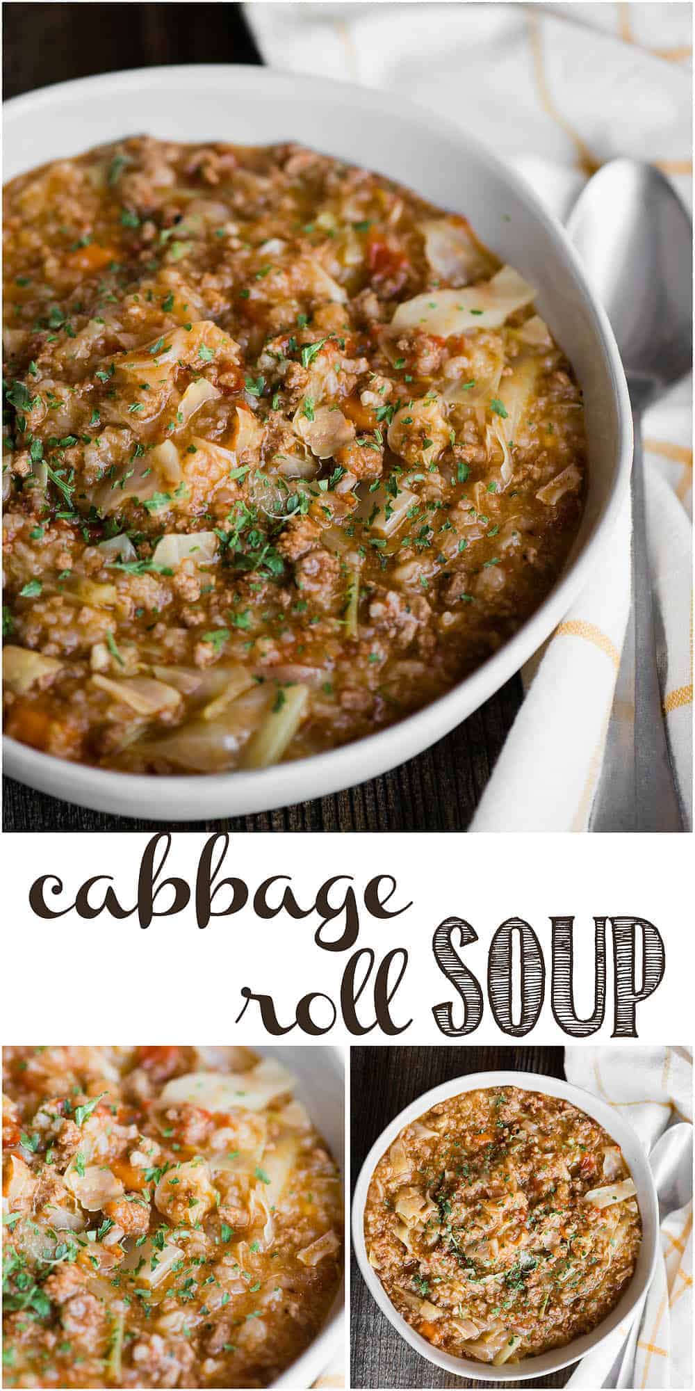 Instant Pot Cabbage Roll Soup Self Proclaimed Foodie