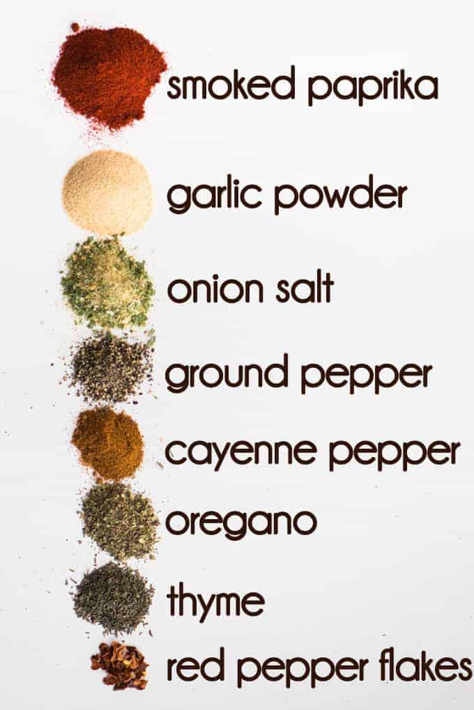 Homemade Cajun Seasoning Mix is an easy combination of cajun spices that you can make yourself. Cajun seasoning will add heat and flavor to your food!