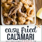 easy fried calamari recipe