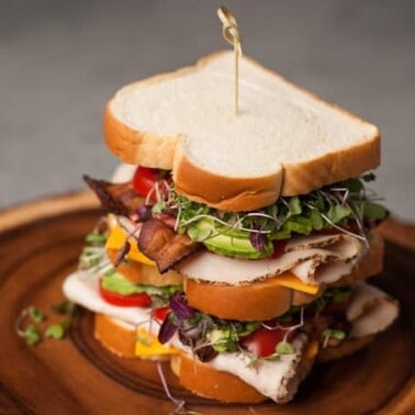 One of my favorite meals while growing up was a California Club Sandwich, and they don't get any better than with Martin’s Old-Fashioned Real Butter Bread.