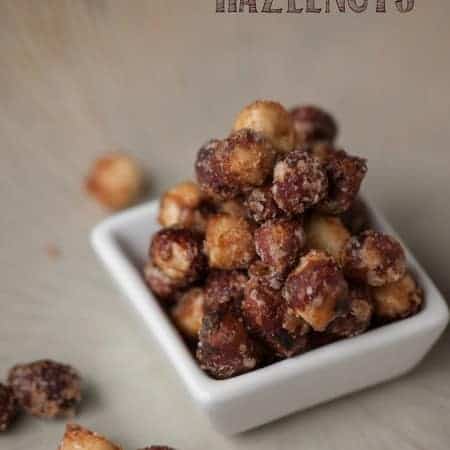 These roasted Candied Hazelnuts are perfectly sweet with a spicy kick. They are an excellent addition to salads or desserts.