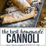 the best homemade cannoli