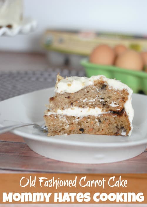 Old Fashioned Carrot Cake