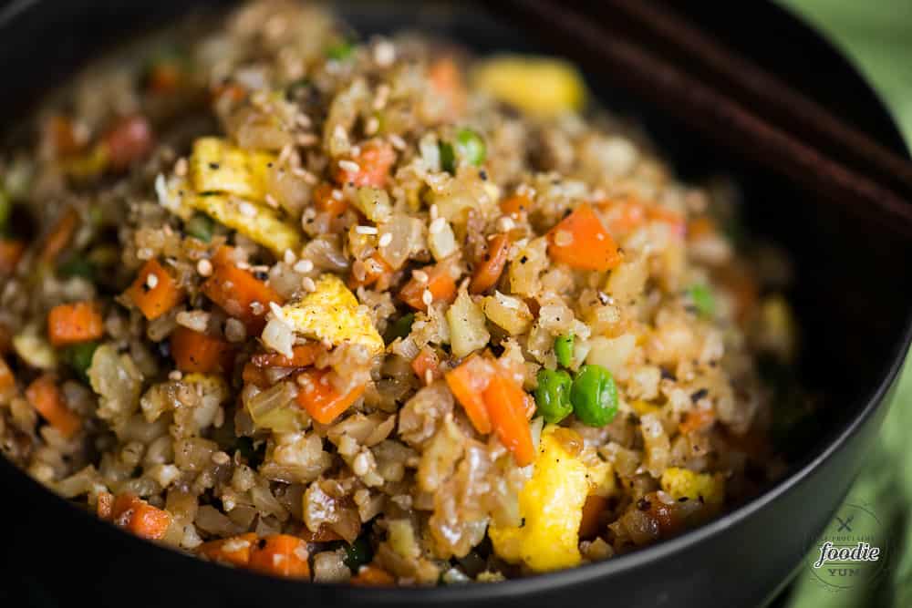 How to make cauliflower fried rice