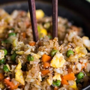 Low carb cauliflower fried rice