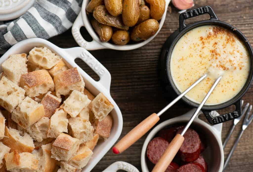 How to Make Classic Swiss Cheese Fondue So Easy to Make