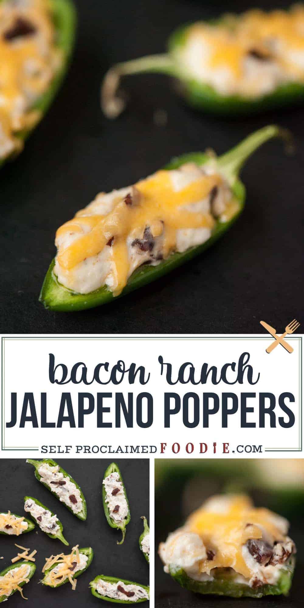 Cheddar Bacon Ranch Jalapeno Poppers Self Proclaimed Foodie