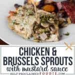 chicken and brussels sprouts