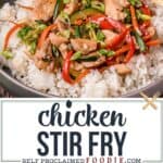 chicken stir fry recipe.