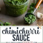 easy chimichurri sauce recipe