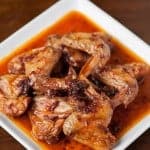 Chipotle Butter Beer Wings are tender mouthwatering chicken wings with a sweet and spicy sauce that will have you licking your fingers and asking for more.