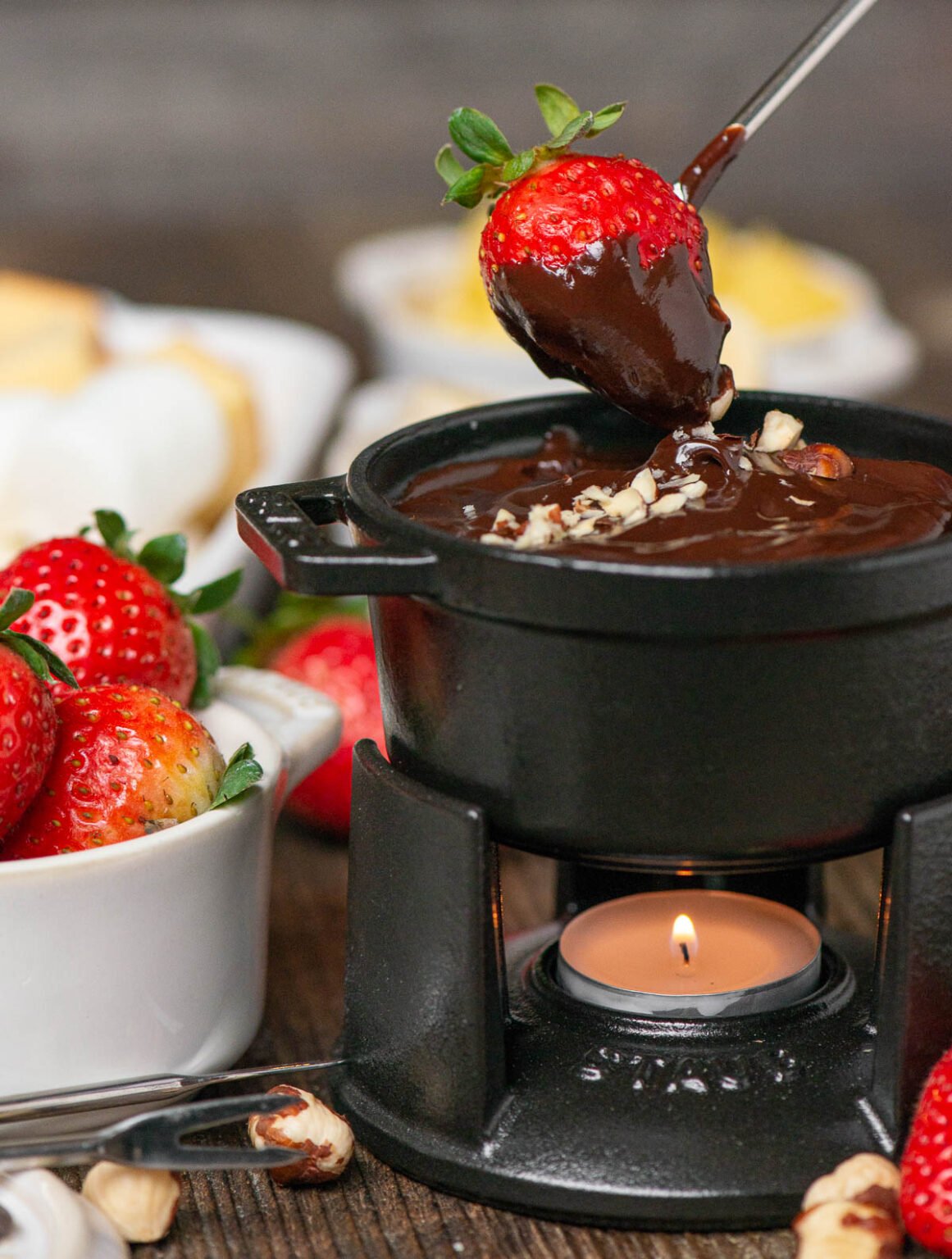 Quick and Easy Chocolate Fondue Recipe + Best Dippers to Serve