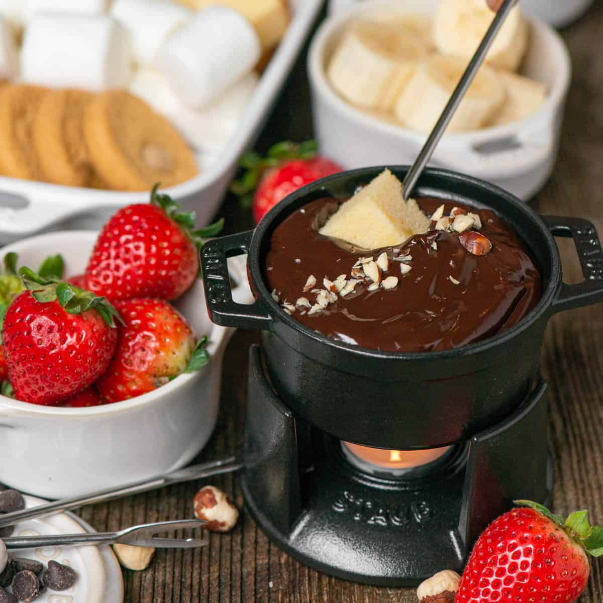 The Best Chocolate Fondue Dippers