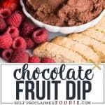 recipe for Chocolate Fruit Dip