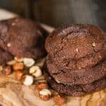 hazelnut cookies with nutella