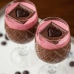 Make an impression this Valentine's Day with this easy to make yet romantic, rich, and decadent Ghirardelli Chocolate Raspberry Pots de Crème dessert.