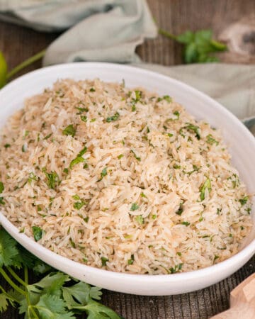 homemade Cilantro Lime Rice