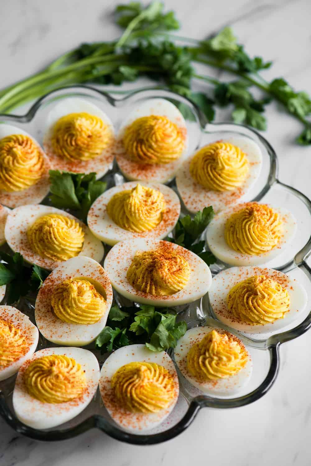 Best Classic Deviled Eggs - Self Proclaimed Foodie