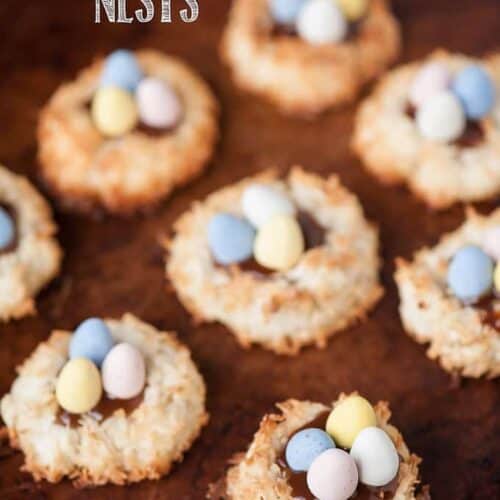 Bird Nest Easter Cookies Self Proclaimed Foodie