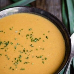 coconut curry leek soup recipe