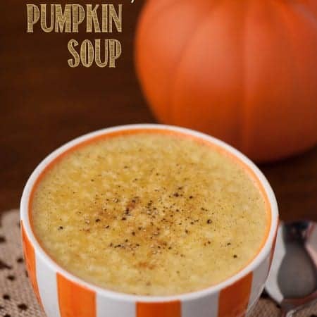 This fall, one of the best bowls of healthy comfort food you can enjoy is this homemade Coconut Curry Pumpkin Soup.