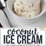 how to make coconut ice cream