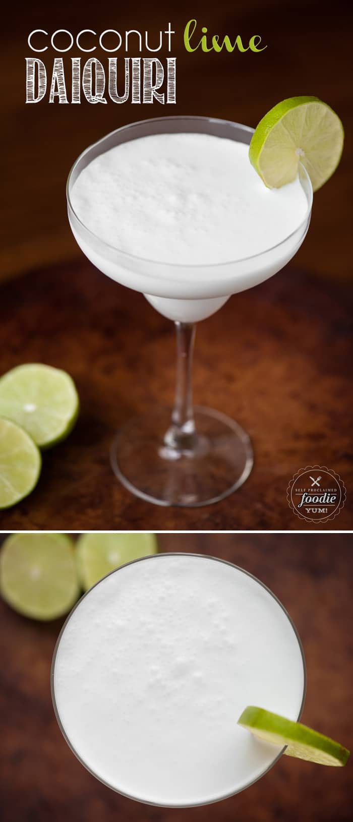 Coconut Lime Daiquiri Self Proclaimed Foodie