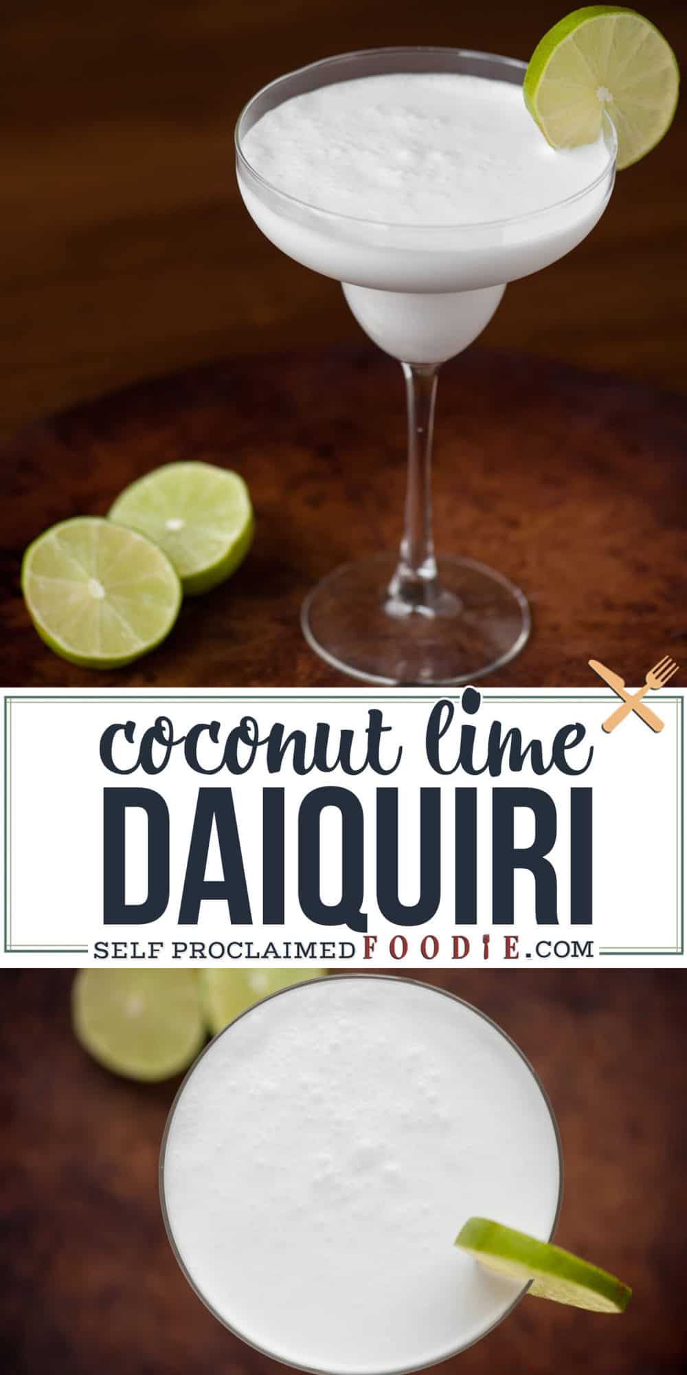 Coconut Lime Daiquiri Recipe Self Proclaimed Foodie
