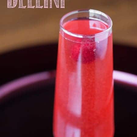 If you want an easy yet perfectly delicious tropical cocktail, be sure to make a Coconut Raspberry Bellini made with coconut rum and fresh raspberries.