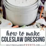 Coleslaw Dressing recipe