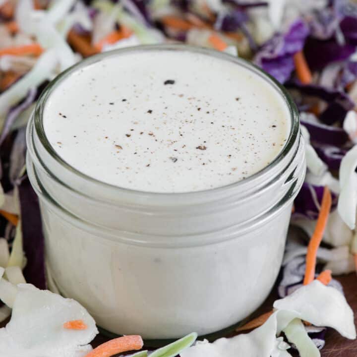Creamy Homemade Coleslaw Dressing Self Proclaimed Foodie