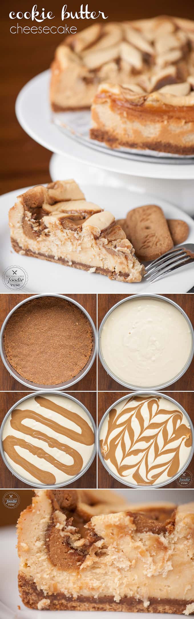 Cookie Butter Cheesecake  Self Proclaimed Foodie